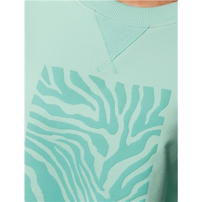 Джемпер из тонкого премиального футера с эластаном