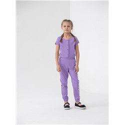 Полукомбинезон для девочки Cherubino CSKG 90099-44-317 Фиолетовый