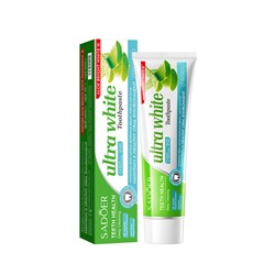 Ультраотбеливающая зубная паста с Алоэ SADOER Aloe bright white Toothpaste, 100 гр