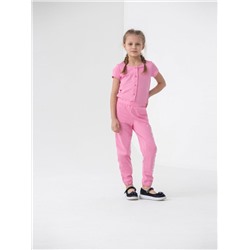 Полукомбинезон для девочки Cherubino CSKG 90099-27-317 Розовый
