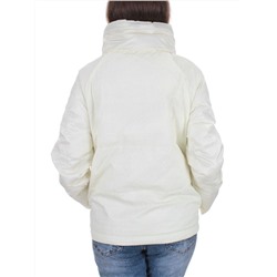 EAC918 WHITE Куртка демисезонная женская (100 гр. синтепон)