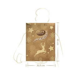 Lindt Lindor Adventskalender 290g, Линдт Линдор Адвент-календарь 2025, 24 сладких сюрприза, 48см х 36см,290 г