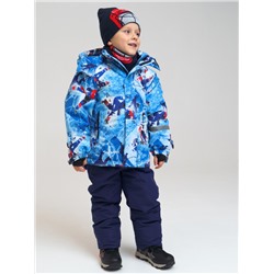 Комплект для мальчика: шапка, снуд