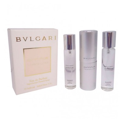 Bvlgari Omnia Crystalline For Women edp 3*20 ml