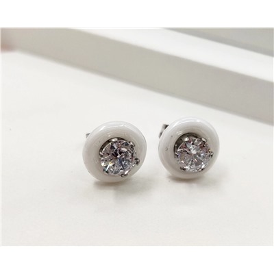 Серьги с керамикой