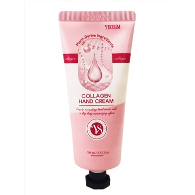 YEOSIM Увлажняющий крем для рук с коллагеном / Collagen Hand Cream, 100 мл