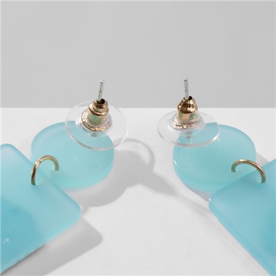 Серьги акриловые «Девушка» китаянка в наряде, цветные