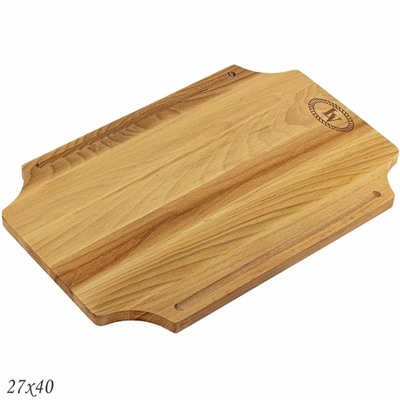 888-421 Доска разделочная бук 27х40