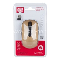 Мышь беспроводная Smartbuy ONE 262AG-O (бронза)