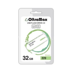 USB Flash  32GB Oltramax (220) зеленый