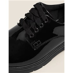 Kids' Leather Freshfeet™ School Shoes (13 Small - 7 Large)