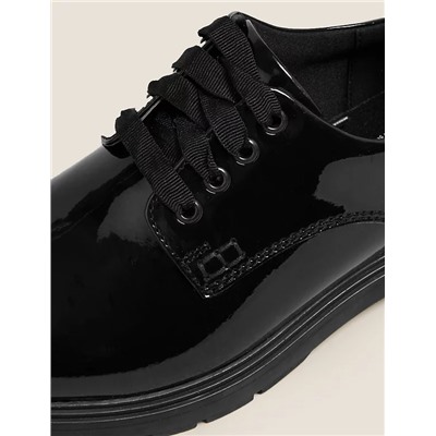 Kids' Leather Freshfeet™ School Shoes (13 Small - 7 Large)