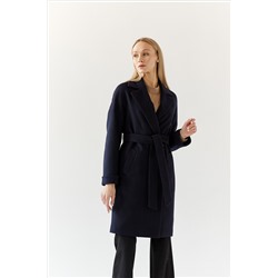 Пальто женское демисезонное 20990  (синий)