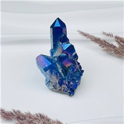 Радуга Самоцветов Друза из Горного Хрусталя (титан.покрытие)