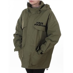 3094 GREEN Куртка демисезонная женская (100 гр. холлофайбер)