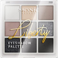MONIC BEAUTY Тени для век 9 цв Liberty 05 Modern Smokey