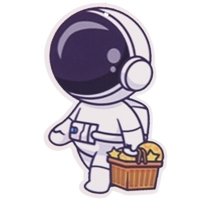 Растяжка "Космическое путешествие" 16 x14 см