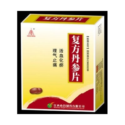 Фу Фан Дань Шэнь Пянь (Fu Fang Dan Shen Pian) 复方丹参片  0.32g * 60 таб.