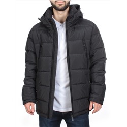 4707 BLACK Куртка мужская зимняя ROMADA (200 гр. холлофайбер)
