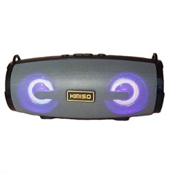 Колонка KIMISO KM-201+Bluetooth+USB+радио+4 динамика+светомузыка+аккумулятор+Power Bank  оптом