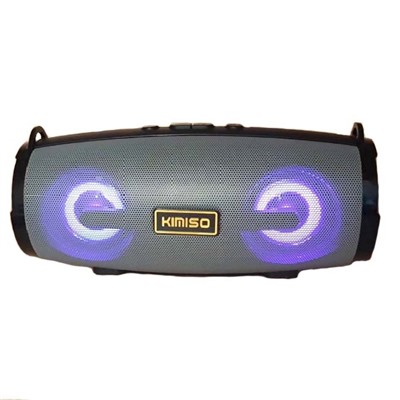 Колонка KIMISO KM-201+Bluetooth+USB+радио+4 динамика+светомузыка+аккумулятор+Power Bank  оптом