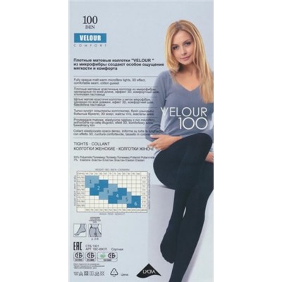Колготки теплые, Conte, Velour 100 оптом