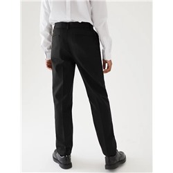 Boys’ Slim Leg School Trousers (2-18 Yrs)