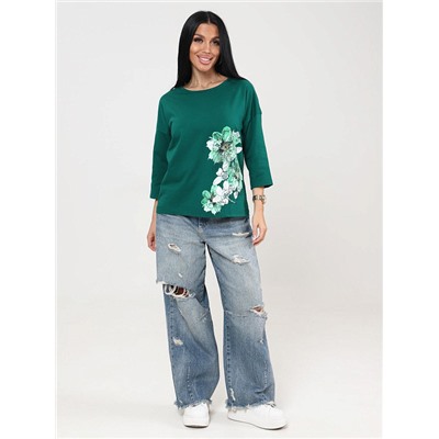 Футболка Мимулус зелёный ИвК