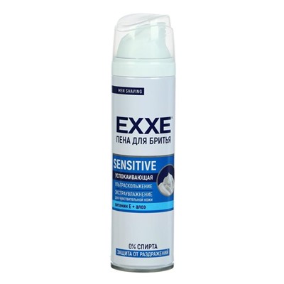 Пена для бритья Exxe Sensitive, для чувствительной кожи, 200 мл