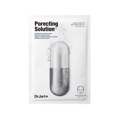 Dr. Jart+ Porection Solution Маска интенсивное очищение и сужение пор, 1 шт.