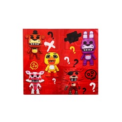 Игрушка - сюрприз Funny box «Страшный мишка»: детский брелок, наклейки, карточка, цвет МИКС