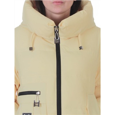 M-M07 YELLOW Куртка зимняя женская (150 гр. холлофайбер)
