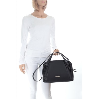 Женская сумка экокожа Richet 2655-08-08 Черный microfiber