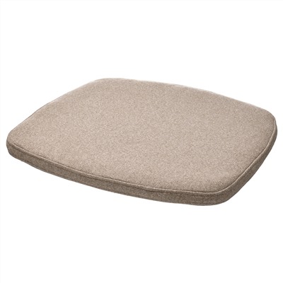 ÄLVGRÄSMAL, Stuhlkissen, beige,, 32.6/31.3x33x3 cm