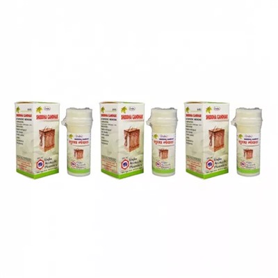Набор Гандхак: очищенная сера (3 x 10 г), Shuddha Gandhak Set, произв. Unjha
