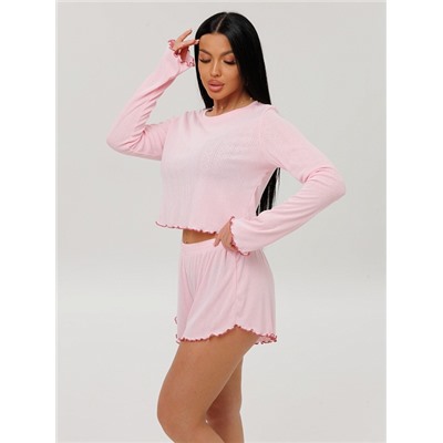 Женская пижама П-105(Трн риб) / Розовый