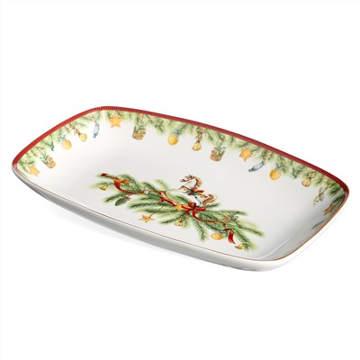 БЛЮДО LEFARD "ЩЕЛКУНЧИК" 25,3*16,3*3,2 СМ (КОР=12ШТ.)