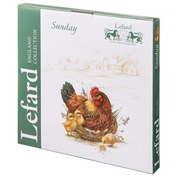 ТАРЕЛКА ЗАКУСОЧНАЯ LEFARD "SUNDAY"  20,5 СМ (КОР=24ШТ.)