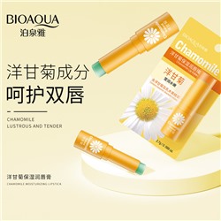 Бальзам для губ увлажняющий с ромашкой Bioaqua Chamomile Natural Hydra Lip Balm, 3 гр