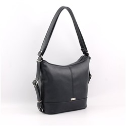 Сумка 1059 леар черный РЮКЗАК-"ТРАНСФОРМЕР"