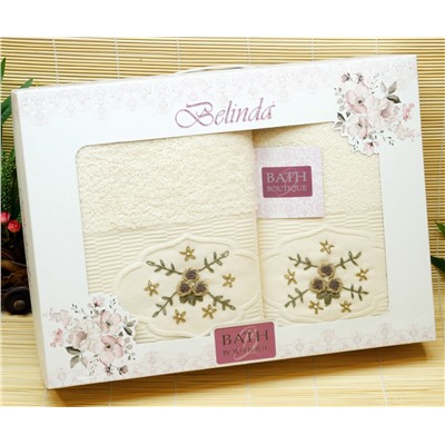Набор Махровых Полотенец 70x140 + 50x90 см. 2 шт/уп. BATH BOUTIQUE - Belinda