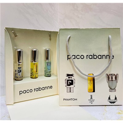 EU Подарочный парфюмерный набор Paco Rabanne 3x20 ml