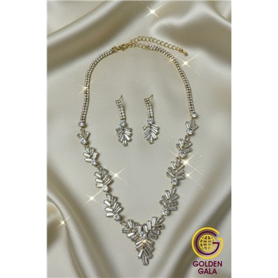 Набор бижутерии "Вечерний шарм" Арт Н5 модель 2 золото