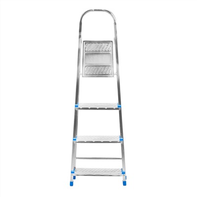 Стремянка, 4 ступени, стальная, оцинкованная Сибртех