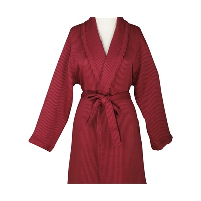Халат Велюровый Женский (S) Alessa Lila Bayan Bornoz Small - EcoCotton