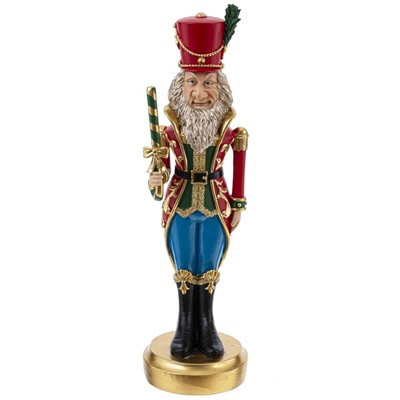 GAEM Фигурка декоративная "Солдатик-эльф", L8,5 W8,5 H31,5 см