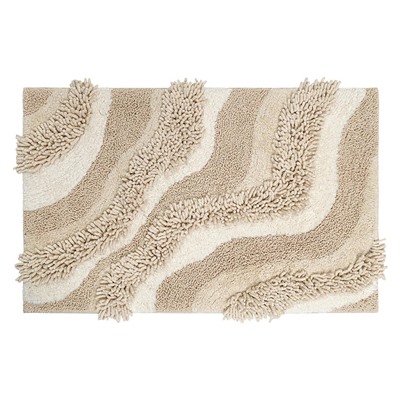 Коврик для ванной Sands бежевого цвета из коллекции Ethnic