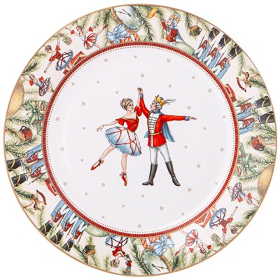 ТАРЕЛКА ЗАКУСОЧНАЯ LEFARD "ЩЕЛКУНЧИК" 27 СМ (КОР=18ШТ.)