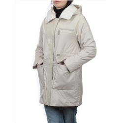 M24-096 LT. BEIGE Куртка демисезонная женская (100 гр. холлофайбер)