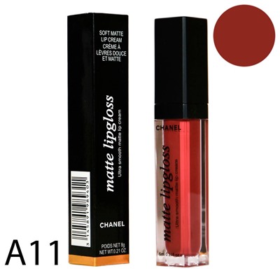Блеск для губ C Matte Lipgloss № A11 Sin 8 g